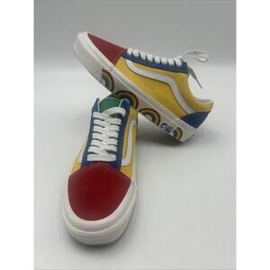 Vans Old Skool 36 DX Anaheim Factory Color Mix Rainbow Pride Men’s 7 Women’s 8.5